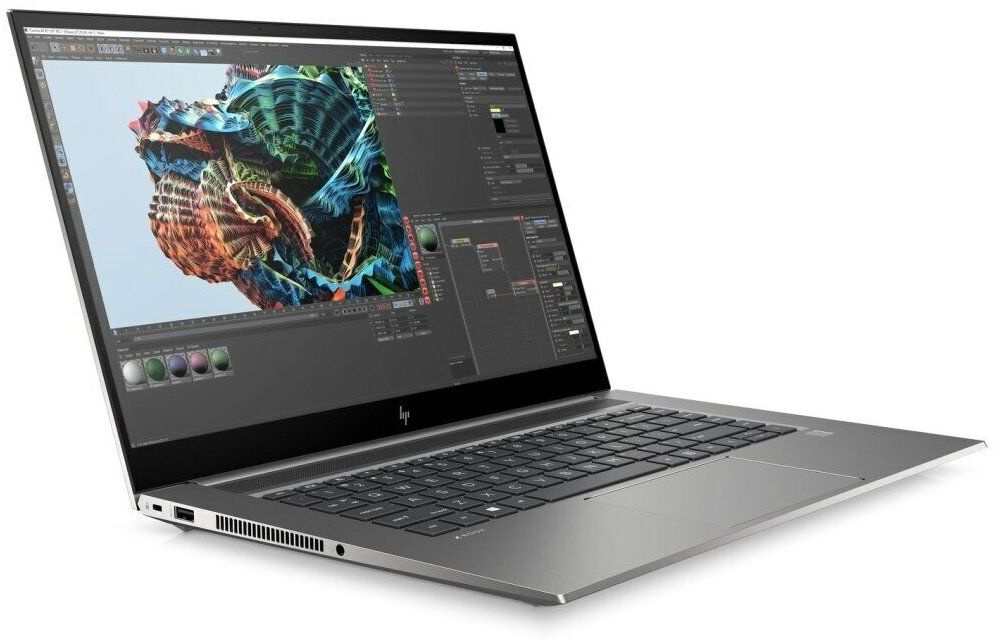 Ноутбук HP zBook Studio G8 Core i7 11800H 16Gb SSD512Gb NVIDIA Quadro T1200 4Gb 15.6" IPS FHD (1920x1080) Windows 10 Professional 64 silver WiFi BT Cam (314F7EA) — фото 2