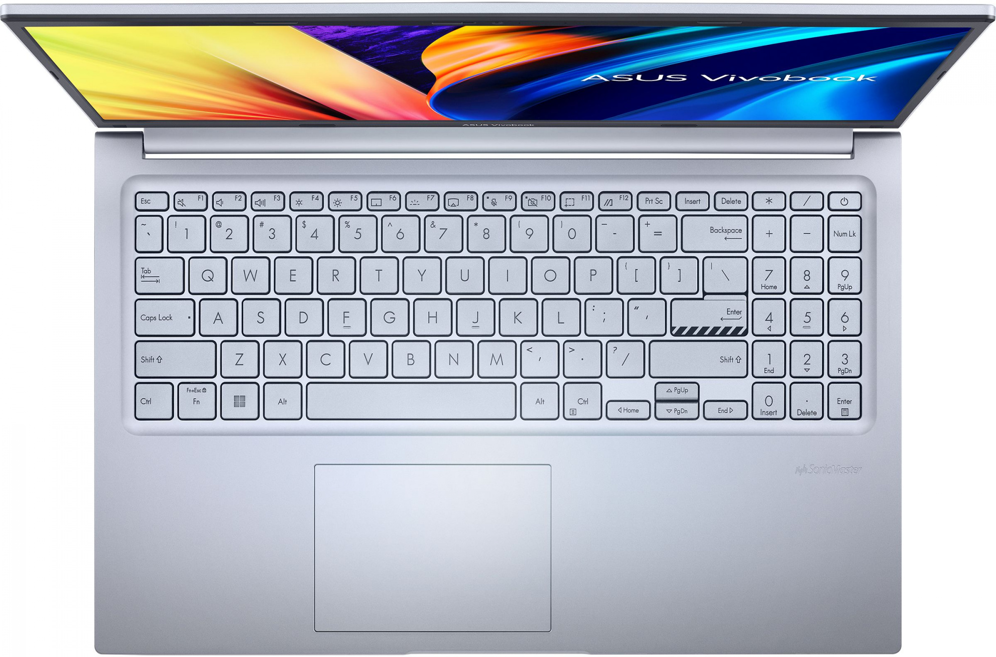 Ноутбук Asus Vivobook 15 M1502I Ryzen 5 4600H 8Gb SSD512Gb AMD Radeon 15.6" IPS FHD (1920x1080) noOS silver WiFi BT Cam (90NB0Y52-M002R0) — фото 8