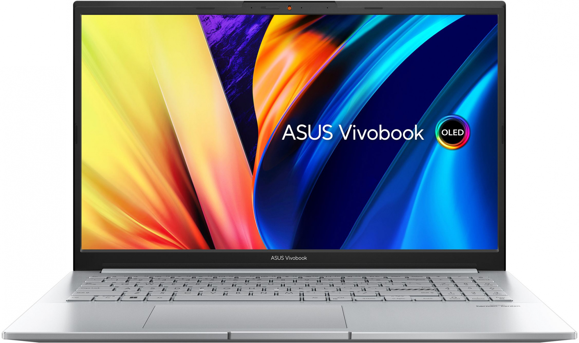 Ноутбук Asus Vivobook Pro 15 OLED K6500Z Core i5 12500H 16Gb SSD512Gb NVIDIA GeForce RTX 3050 4Gb 15.6" OLED 2.8K (2880x1620) noOS silver WiFi BT Cam (90NB0XK2-M000F0)