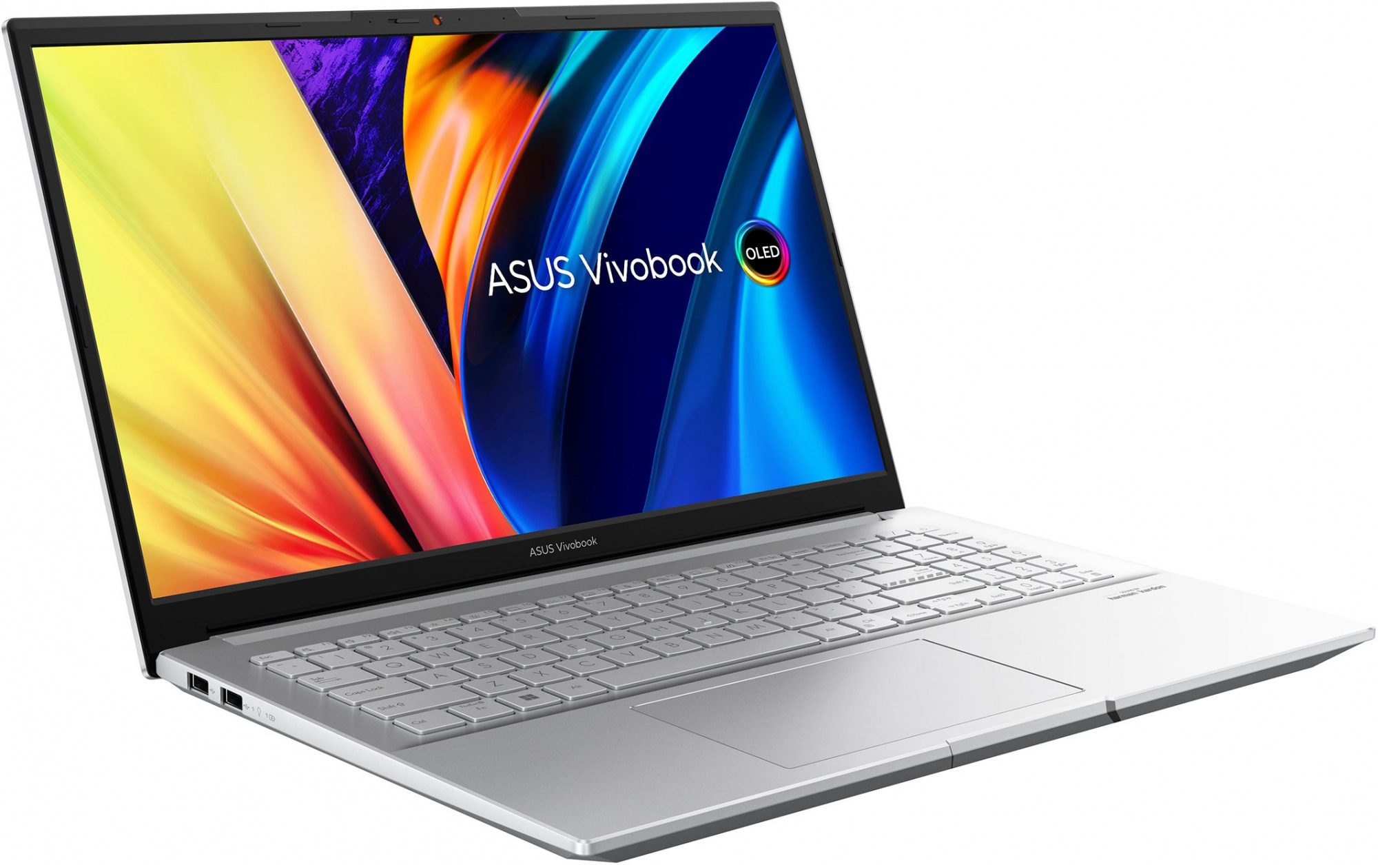 Ноутбук Asus Vivobook Pro 15 OLED K6500Z Core i5 12500H 16Gb SSD512Gb NVIDIA GeForce RTX 3050 4Gb 15.6" OLED 2.8K (2880x1620) noOS silver WiFi BT Cam (90NB0XK2-M000F0) — фото 3