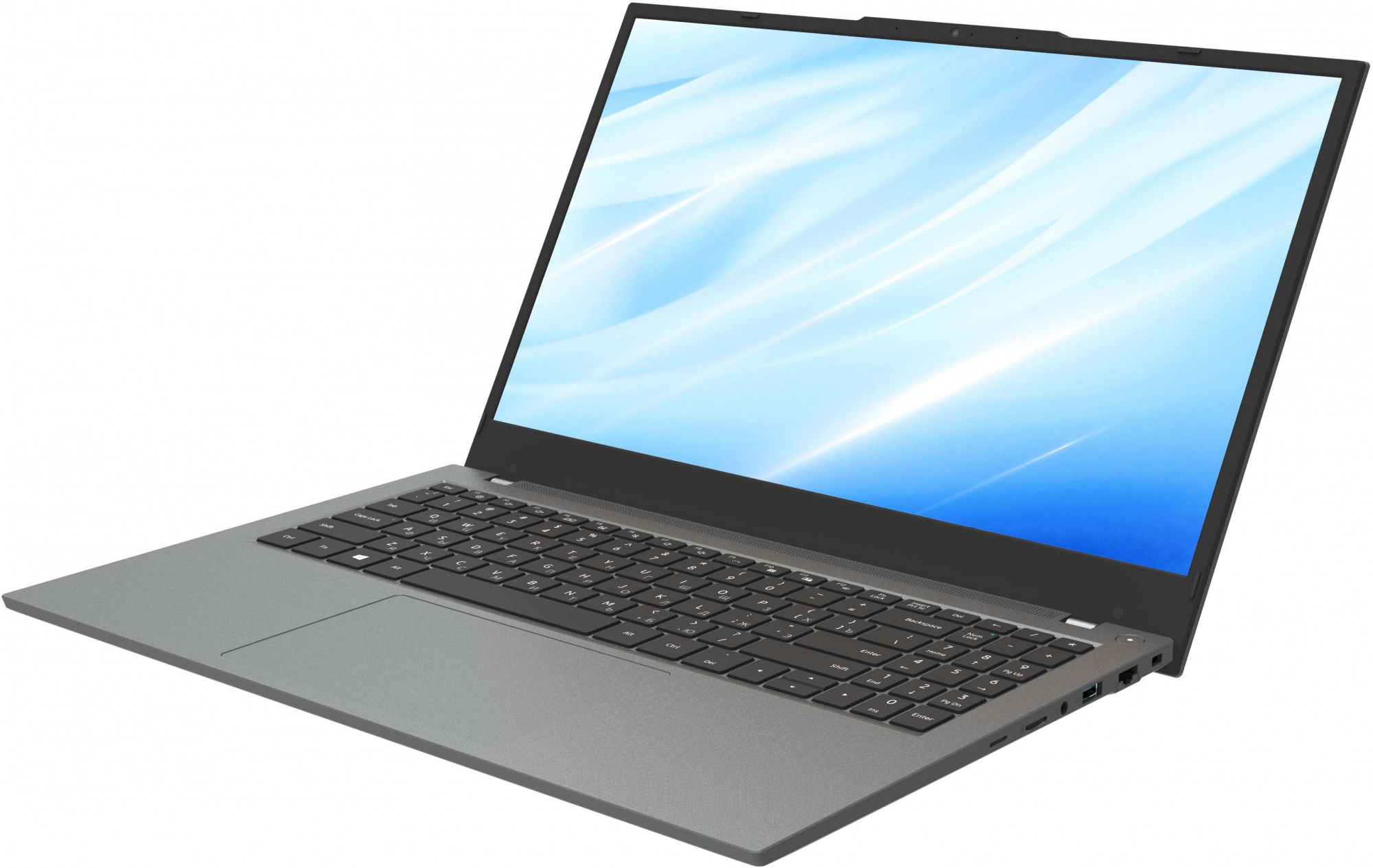 Ноутбук IRU Калибр 15CLG2 Core i5 8259U 8Gb SSD256Gb Intel Iris Plus graphics 655 15.6" IPS FHD (1920x1080) Free DOS black WiFi BT Cam 4250mAh (1882025) — фото 3