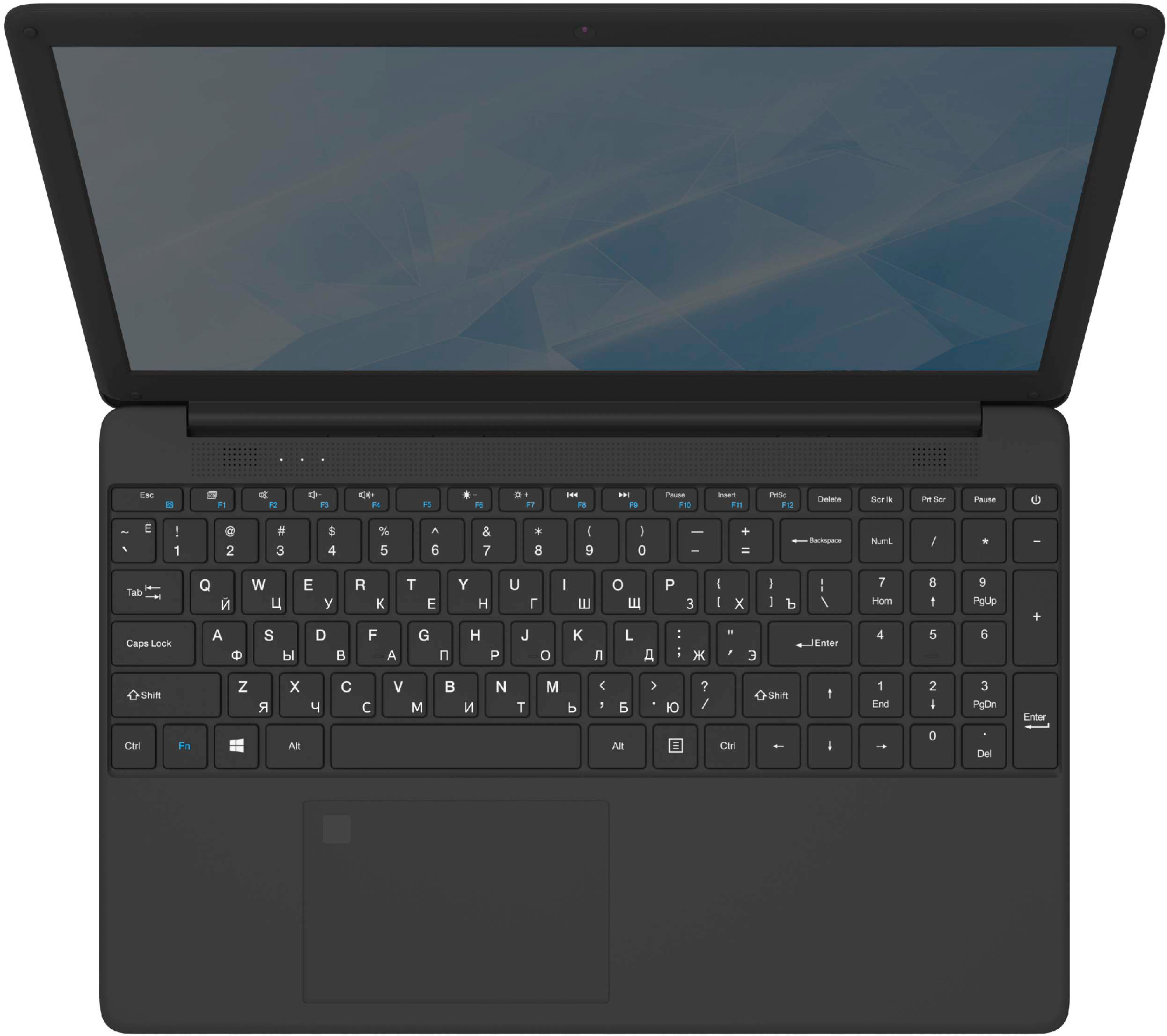 Ноутбук IRU Калибр 15CLG1 Core i3 10110U 8Gb 1Tb Intel UHD Graphics 15.6" IPS FHD (1920x1080) Free DOS black WiFi BT Cam 4500mAh (1882285) — фото 4