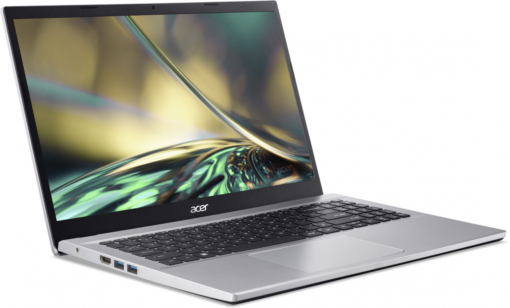 Ноутбук Acer Aspire 3 A315-59-366J Slim ПУ Core i3 1215U 8Gb SSD512Gb Intel UHD Graphics 15.6" IPS FHD (1920x1080) Eshell silver WiFi BT Cam (NX.K6SER.002) — фото 2