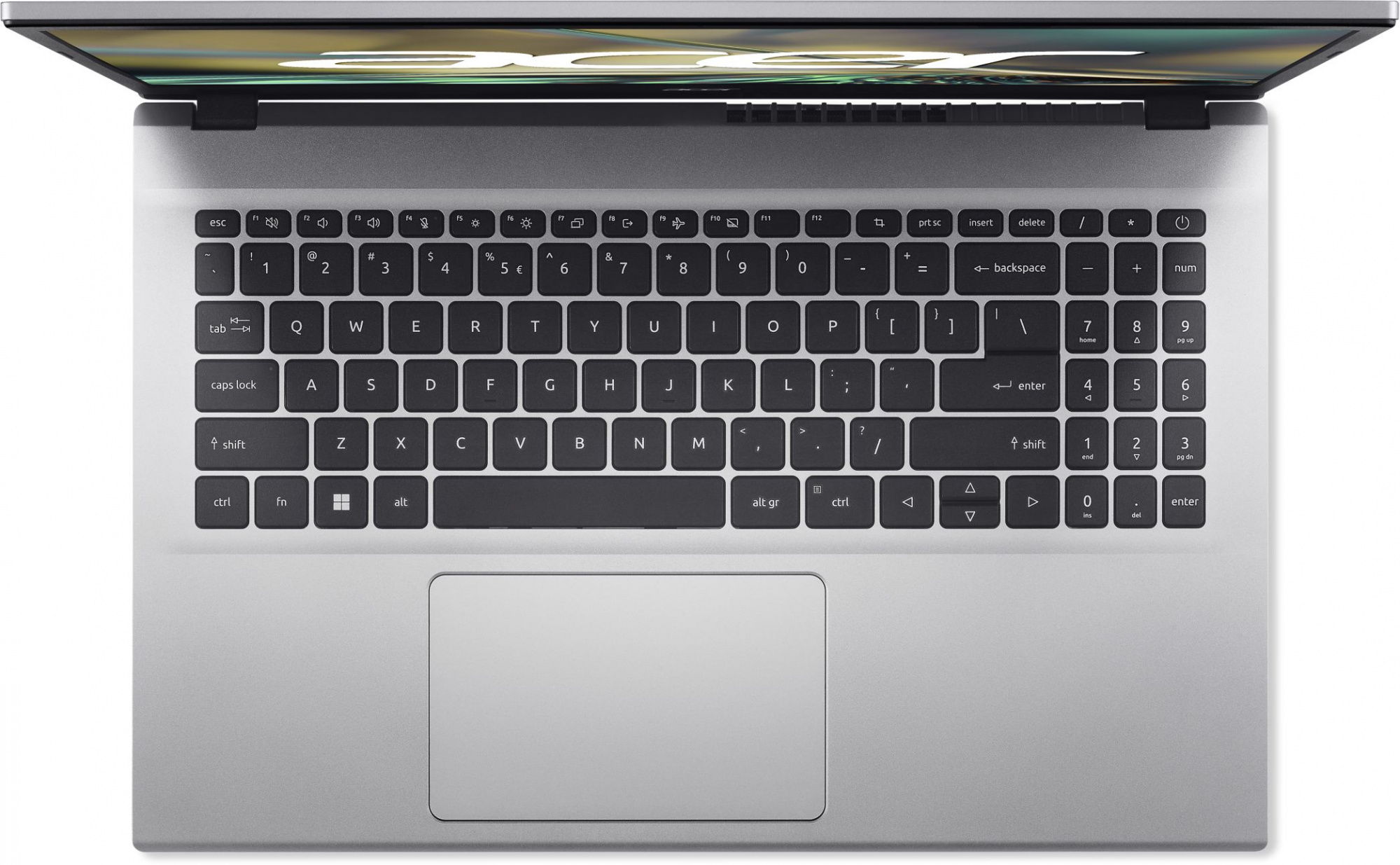 Ноутбук Acer Aspire 3 A315-59-366J Slim ПУ Core i3 1215U 8Gb SSD512Gb Intel UHD Graphics 15.6" IPS FHD (1920x1080) Eshell silver WiFi BT Cam (NX.K6SER.002) — фото 8