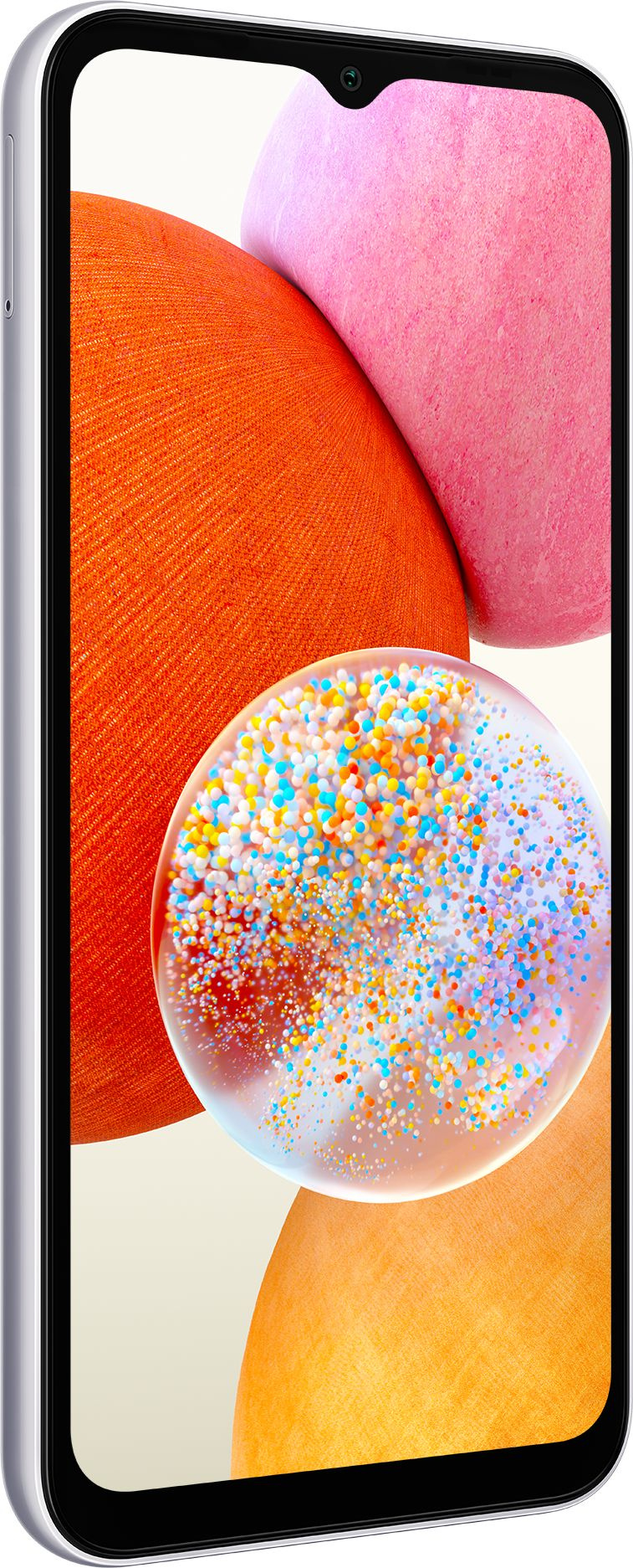 Смартфон Samsung SM-A145 Galaxy A14 128Gb 4Gb серебристый моноблок 3G 4G 2Sim 6.6" 1080x2408 Android 13 50Mpix 802.11 a/b/g/n/ac NFC GPS GSM900/1800 GSM1900 microSD max1024Gb — фото 3