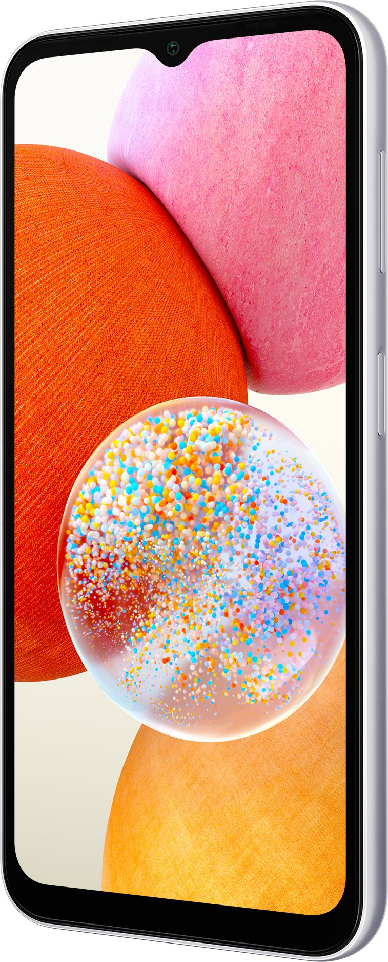 Смартфон Samsung SM-A145 Galaxy A14 64Gb 4Gb серебристый моноблок 3G 4G 2Sim 6.6" 1080x2408 Android 13 50Mpix 802.11 a/b/g/n/ac NFC GPS GSM900/1800 GSM1900 microSD max1024Gb — фото 2