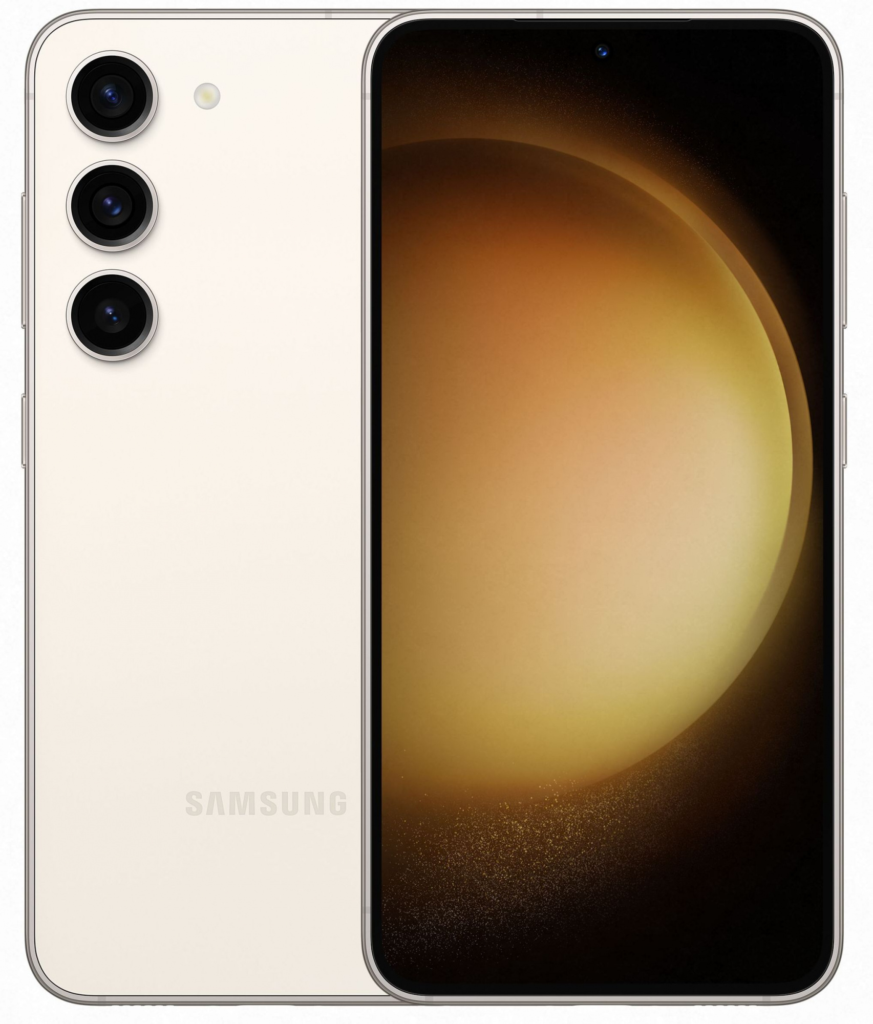 Смартфон Samsung SM-S911B Galaxy S23 5G 128Gb 8Gb кремовый моноблок 3G 4G 2Sim 6.1" 1080x2340 Android 13 50Mpix 802.11 a/b/g/n/ac/ax NFC GPS GSM900/1800 GSM1900 TouchSc Protect