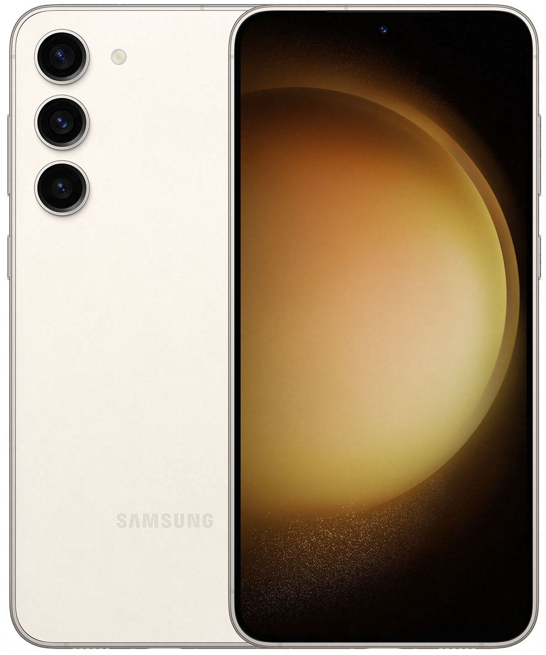Смартфон Samsung SM-S916B Galaxy S23+ 5G 512Gb 8Gb кремовый моноблок 3G 4G 2Sim 6.6" 1080x2340 Android 13 50Mpix 802.11 a/b/g/n/ac/ax NFC GPS GSM900/1800 GSM1900 TouchSc Protect