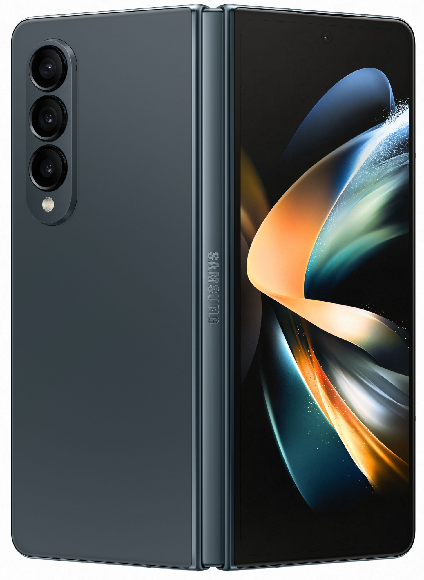 Смартфон Samsung SM-F936B Galaxy Z Fold 4 256Gb 12Gb серо-зеленый раскладной 3G 4G 2Sim 7.6" 1812x2176 Android 12 50Mpix 802.11 a/b/g/n/ac/ax NFC GPS GSM900/1800 GSM1900 TouchSc Protect — фото 2