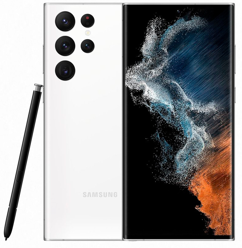 Смартфон Samsung SM-S908E Galaxy S22 Ultra 256Gb 12Gb белый фантом моноблок 3G 4G 2Sim 6.8" 1440x3088 Android 12 108Mpix 802.11 a/b/g/n/ac/ax NFC GPS GSM900/1800 GSM1900 TouchSc Protect — фото 18