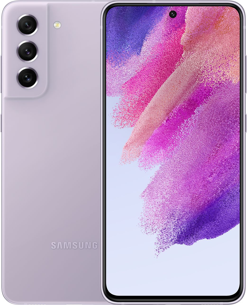 Смартфон Samsung SM-G990E Galaxy S21 FE 5G 256Gb 8Gb лаванда моноблок 3G 4G 2Sim 6.4" 1080x2340 Android 12 12Mpix 802.11 a/b/g/n/ac/ax NFC GPS GSM900/1800 GSM1900 TouchSc Protect A-GPS