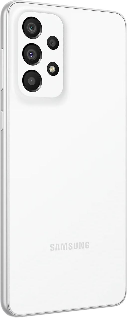 Смартфон Samsung SM-A336E Galaxy A33 5G 128Gb 8Gb белый моноблок 3G 4G 2Sim 6.4" 1080x2400 Android 12 48Mpix 802.11 a/b/g/n/ac NFC GPS GSM900/1800 GSM1900 TouchSc Protect A-GPS microSD max1024Gb