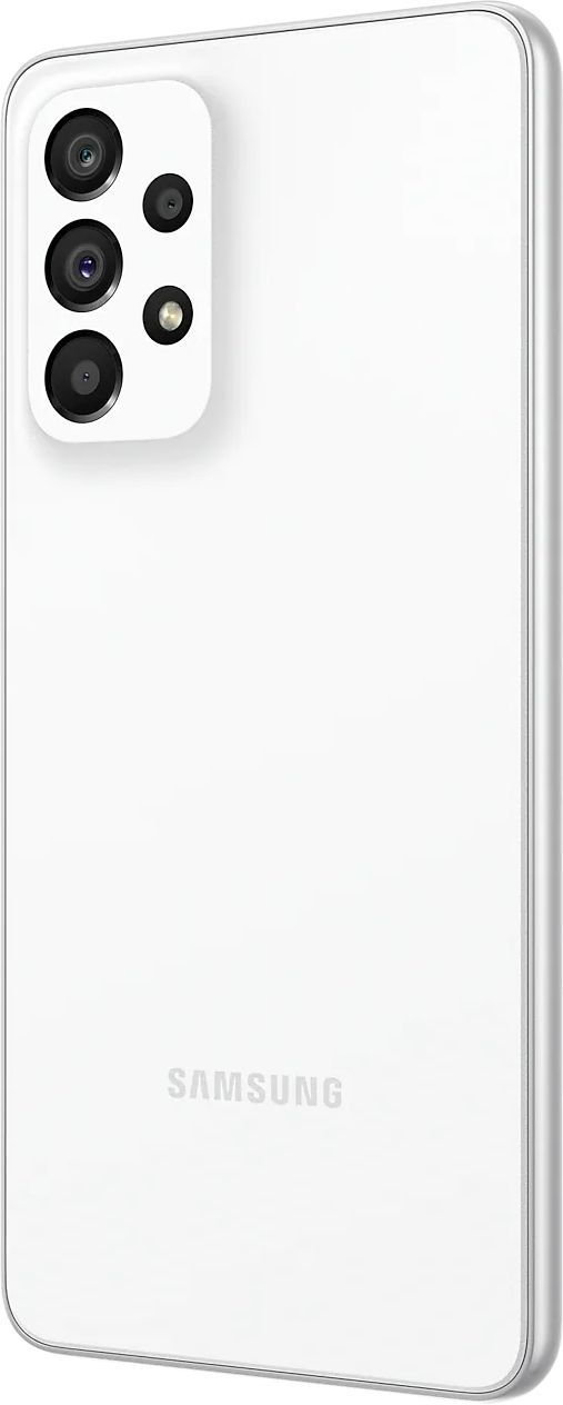 Смартфон Samsung SM-A336E Galaxy A33 5G 128Gb 8Gb белый моноблок 3G 4G 2Sim 6.4" 1080x2400 Android 12 48Mpix 802.11 a/b/g/n/ac NFC GPS GSM900/1800 GSM1900 TouchSc Protect A-GPS microSD max1024Gb — фото 4