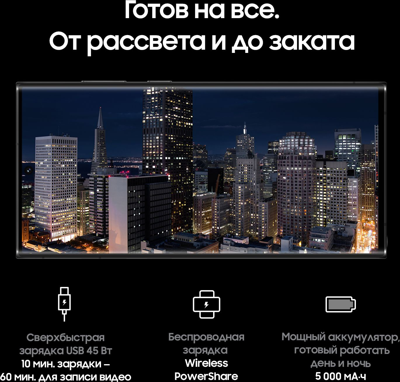 Смартфон Samsung SM-S908E Galaxy S22 Ultra 256Gb 12Gb черный фантом моноблок 3G 4G 2Sim 6.8" 1440x3088 Android 12 108Mpix 802.11 a/b/g/n/ac/ax NFC GPS GSM900/1800 GSM1900 TouchSc Protect — фото 10