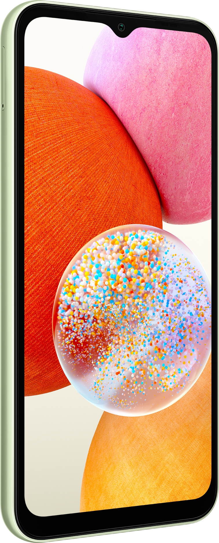 Смартфон Samsung SM-A145 Galaxy A14 64Gb 4Gb светло-зеленый моноблок 3G 4G 2Sim 6.6" 1080x2408 Android 13 50Mpix 802.11 a/b/g/n/ac GPS GSM900/1800 GSM1900 microSD max1024Gb — фото 2