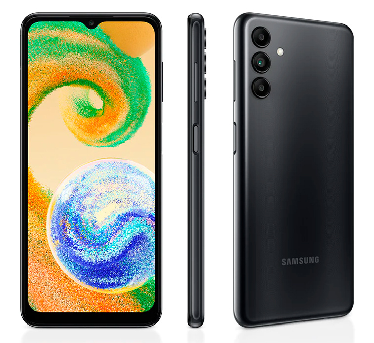 Смартфон Samsung SM-A047F Galaxy A04s 64Gb 4Gb черный моноблок 3G 4G 2Sim 6.5" 720x1600 Android 11 50Mpix 802.11 a/b/g/n/ac GPS GSM900/1800 GSM1900 TouchSc microSD max1024Gb — фото 10