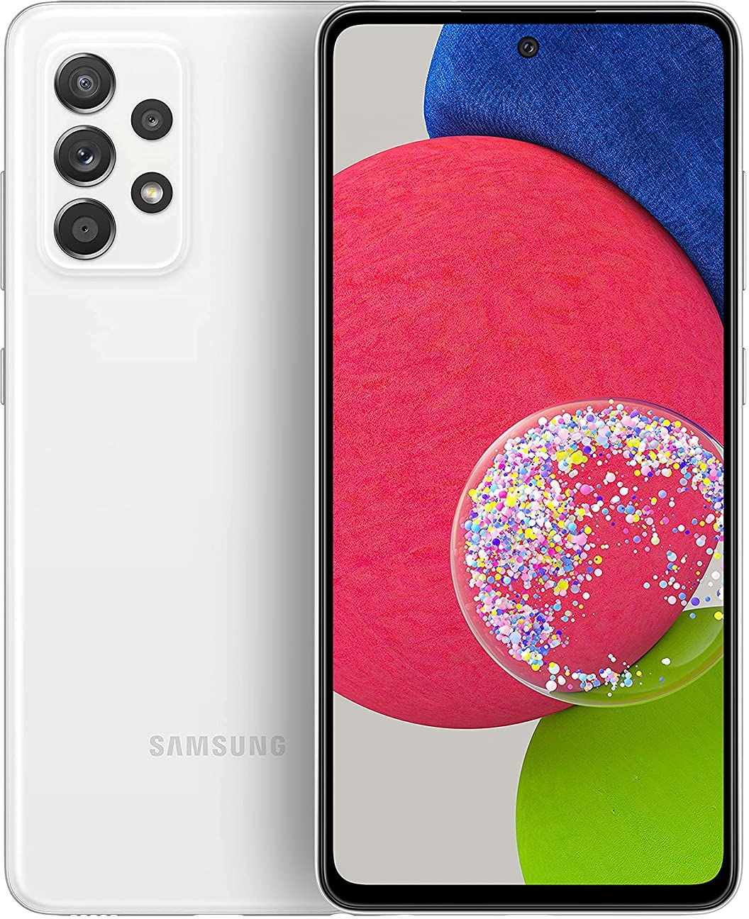 Смартфон Samsung SM-A528B Galaxy A52s 256Gb 8Gb белый моноблок 3G 4G 2Sim 6.5" 1080x2400 Android 11 64Mpix 802.11 a/b/g/n/ac/ax NFC GPS GSM900/1800 GSM1900 TouchSc Protect microSD max1024Gb — фото 7