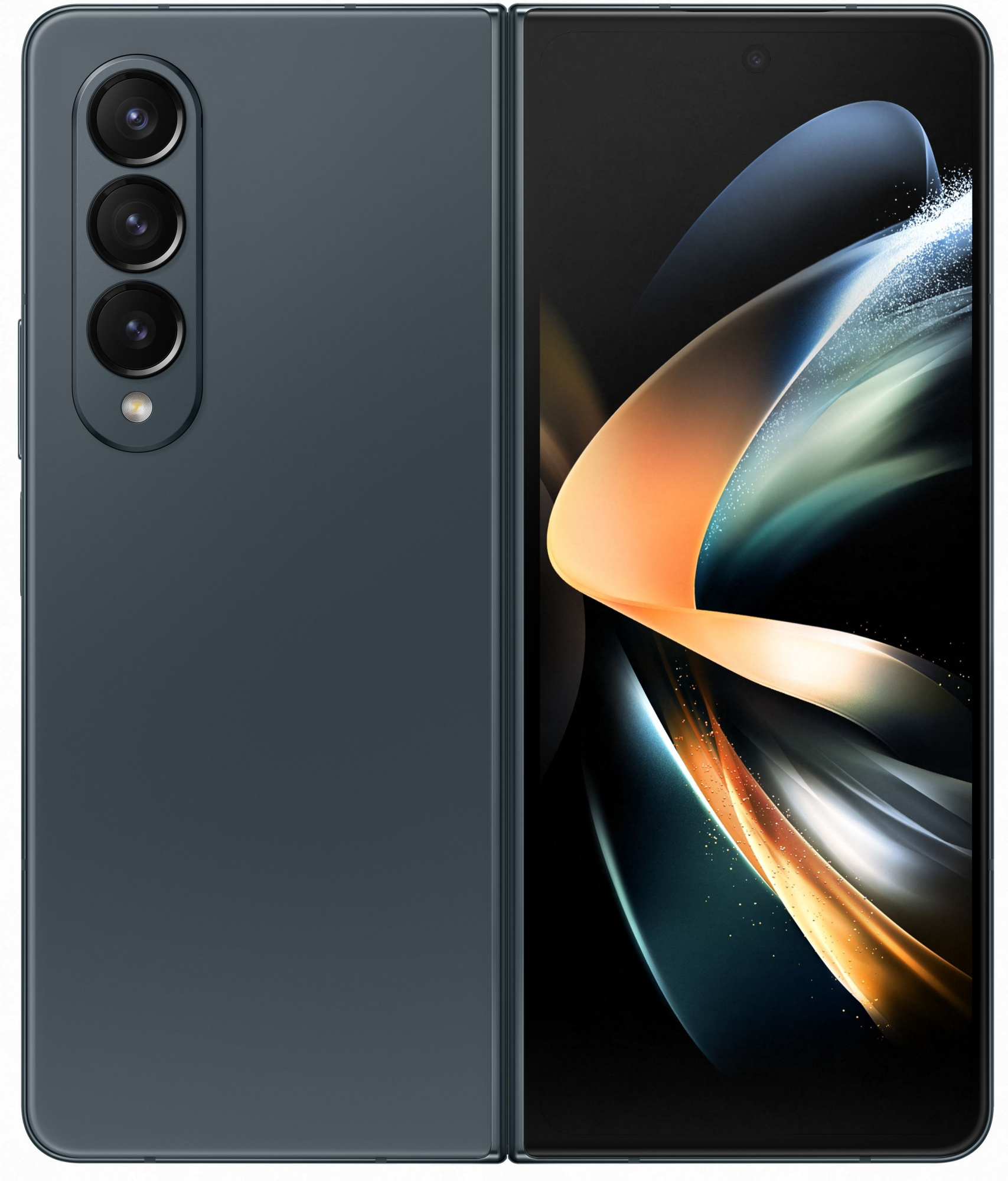 Смартфон Samsung SM-F936B Galaxy Z Fold 4 256Gb 12Gb серо-зеленый раскладной 3G 4G 2Sim 7.6" 1812x2176 Android 12 50Mpix 802.11 a/b/g/n/ac/ax NFC GPS GSM900/1800 GSM1900 TouchSc Protect