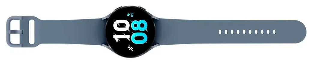 Смарт-часы Samsung Galaxy Watch 5 44мм 1.4" AMOLED корп.синий рем.синий (SM-R910NZBAMEA) — фото 6