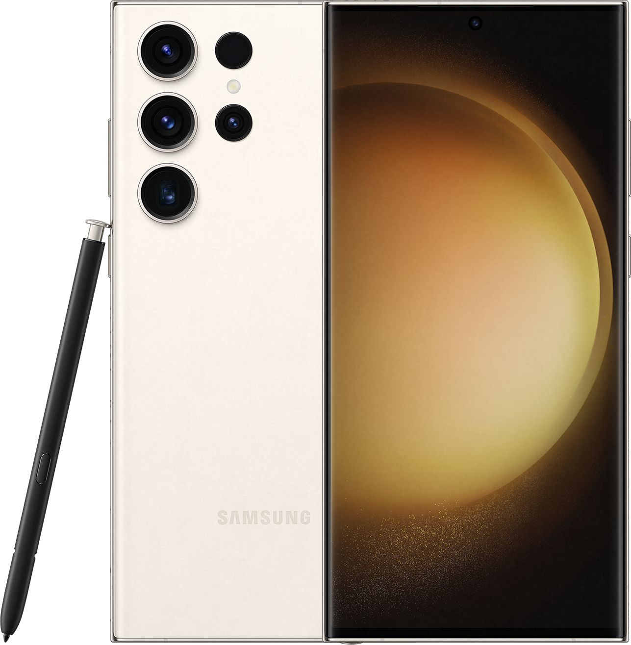 Смартфон Samsung SM-S918B Galaxy S23 Ultra 5G 512Gb 12Gb кремовый моноблок 3G 4G 2Sim 6.8" 1440x3088 Android 13 200Mpix 802.11 a/b/g/n/ac/ax NFC GPS GSM900/1800 GSM1900 TouchSc Protect — фото 2