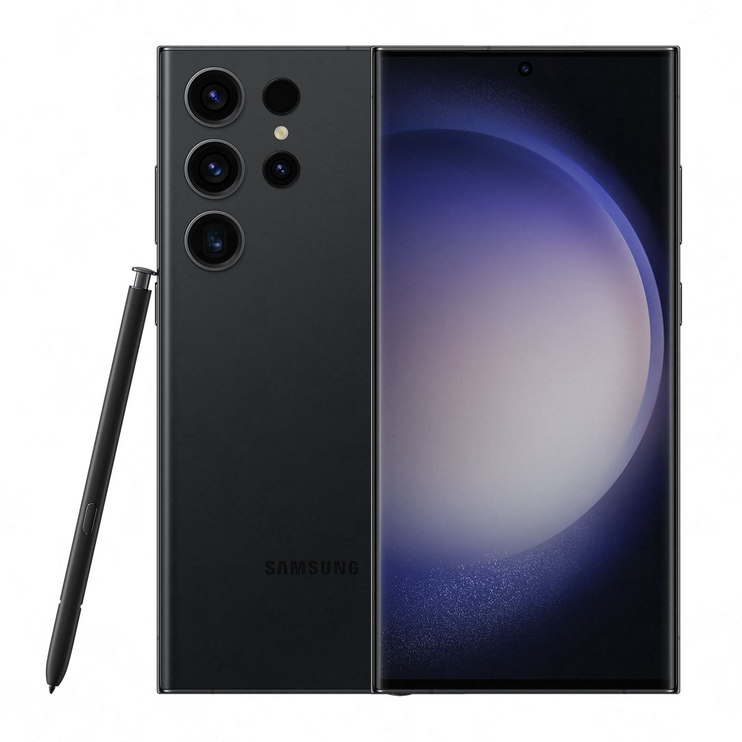 Смартфон Samsung SM-S918B Galaxy S23 Ultra 5G 256Gb 12Gb черный фантом моноблок 3G 4G 2Sim 6.8" 1440x3088 Android 13 200Mpix 802.11 a/b/g/n/ac/ax NFC GPS GSM900/1800 GSM1900 TouchSc Protect