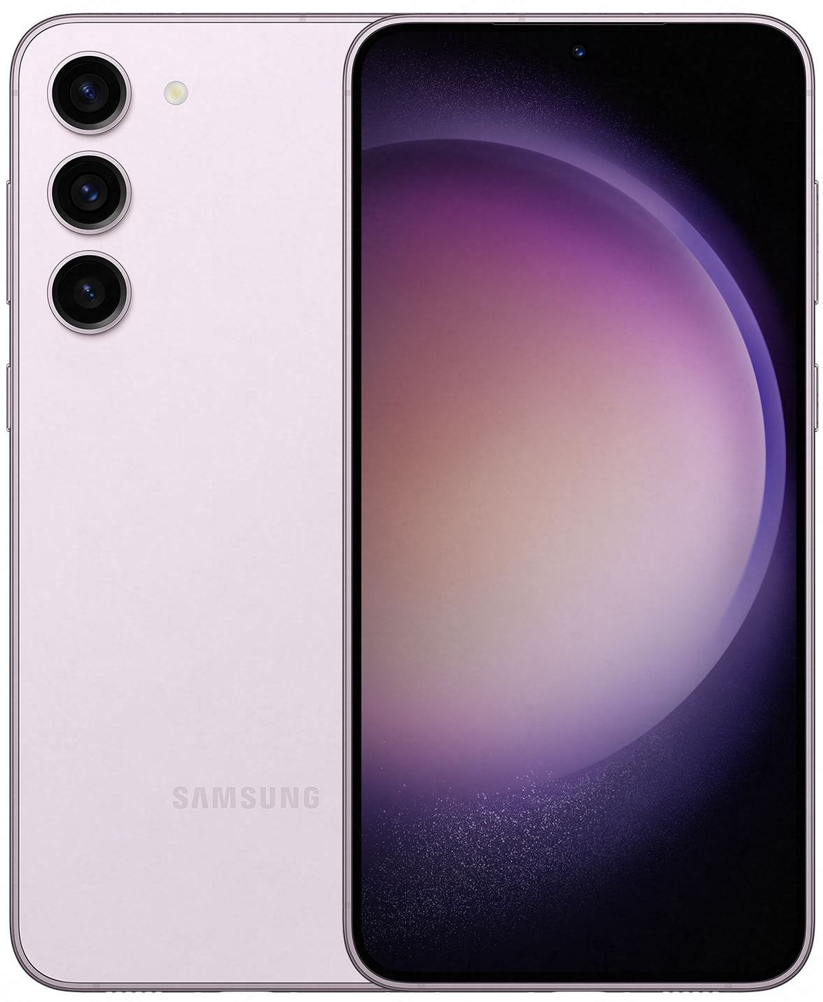 Смартфон Samsung SM-S916B Galaxy S23+ 5G 256Gb 8Gb лаванда моноблок 3G 4G 2Sim 6.6" 1080x2340 Android 13 50Mpix 802.11 a/b/g/n/ac/ax NFC GPS GSM900/1800 GSM1900 TouchSc Protect