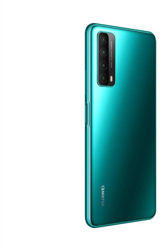 Смартфон Huawei P Smart 2021 128Gb 4Gb ярко-зеленый моноблок 3G 4G 2Sim 6.67" 1080x2400 Android 10 HMS 48Mpix 802.11 b/g/n NFC GPS GSM900/1800 GSM1900 TouchSc FM A-GPS microSD max512Gb — фото 6