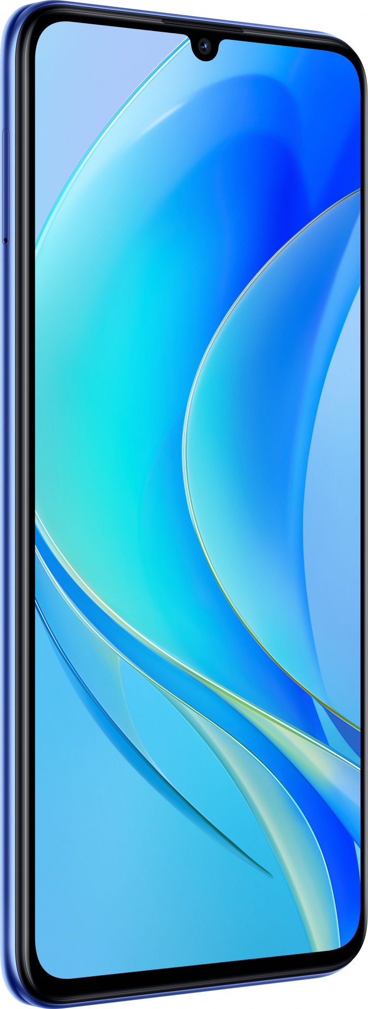 Смартфон Huawei Nova Y70 128Gb 4Gb голубой перламутр моноблок 3G 4G 2Sim 6.75" 720x1600 Android 11 HMS 48Mpix 802.11 b/g/n GPS GSM900/1800 GSM1900 A-GPS microSD max512Gb — фото 3