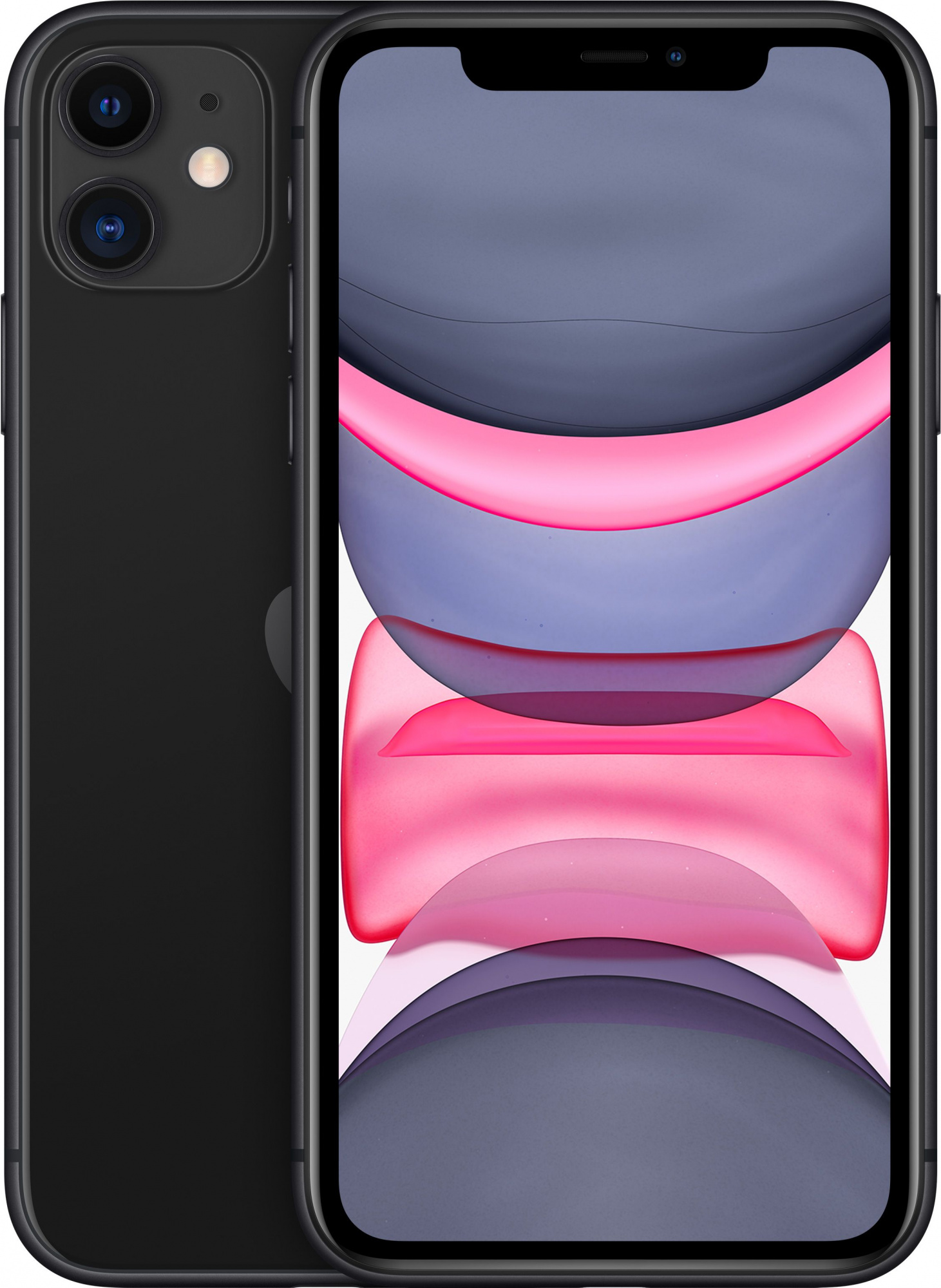 Смартфон Apple A2221 iPhone 11 128Gb 4Gb черный моноблок 3G 4G 1Sim 6.1" 828x1792 iOS 15 12Mpix 802.11 a/b/g/n/ac/ax NFC GPS GSM900/1800 GSM1900 TouchSc Protect — фото 3