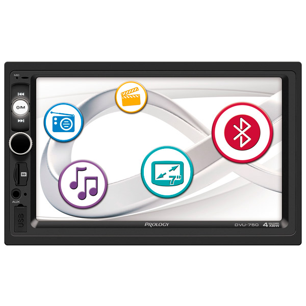 USB-Автомагнитола c встроенным монитором Prology DVU-750