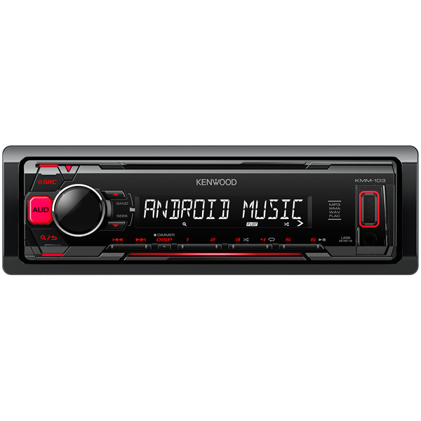 USB-Автомагнитола Kenwood KMM-103RY