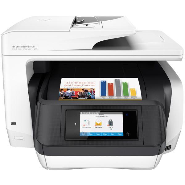 Струйное МФУ HP OfficeJet Pro 8720 All-in-One Printer