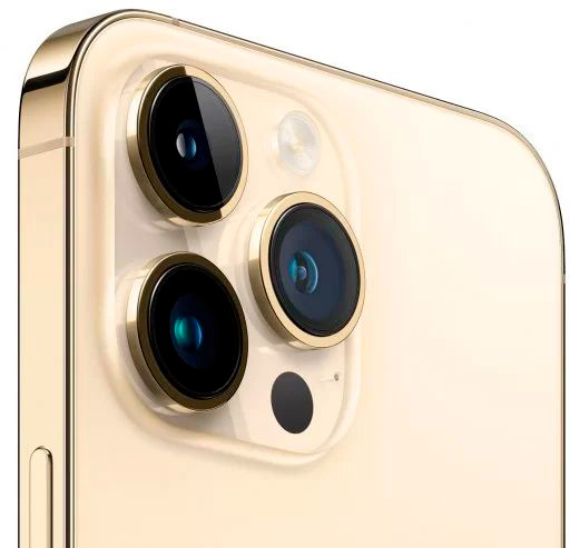 Смартфон Apple A2893 iPhone 14 Pro Max 256Gb 6Gb золотой моноблок 3G 4G 1Sim 6.7" 1290x2796 iOS 16 48Mpix 802.11 a/b/g/n/ac/ax NFC GPS GSM900/1800 GSM1900 TouchSc Protect — фото 3