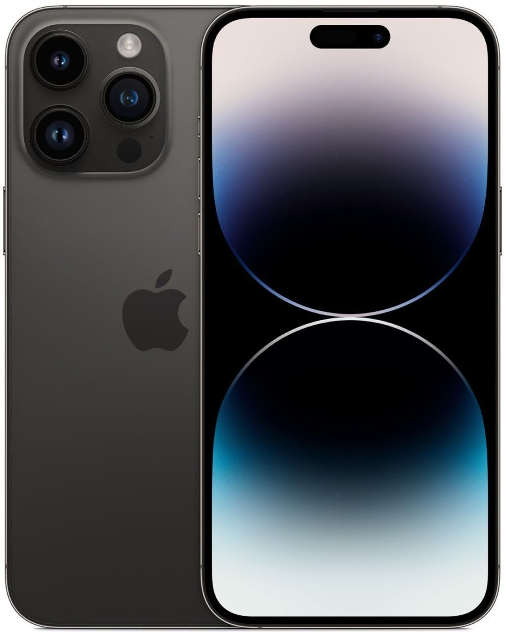 Смартфон Apple A2896 iPhone 14 Pro Max 128Gb 6Gb черный космос моноблок 3G 4G 2Sim 6.7" 1290x2796 iOS 16 48Mpix 802.11 a/b/g/n/ac/ax NFC GPS GSM900/1800 GSM1900 TouchSc Protect