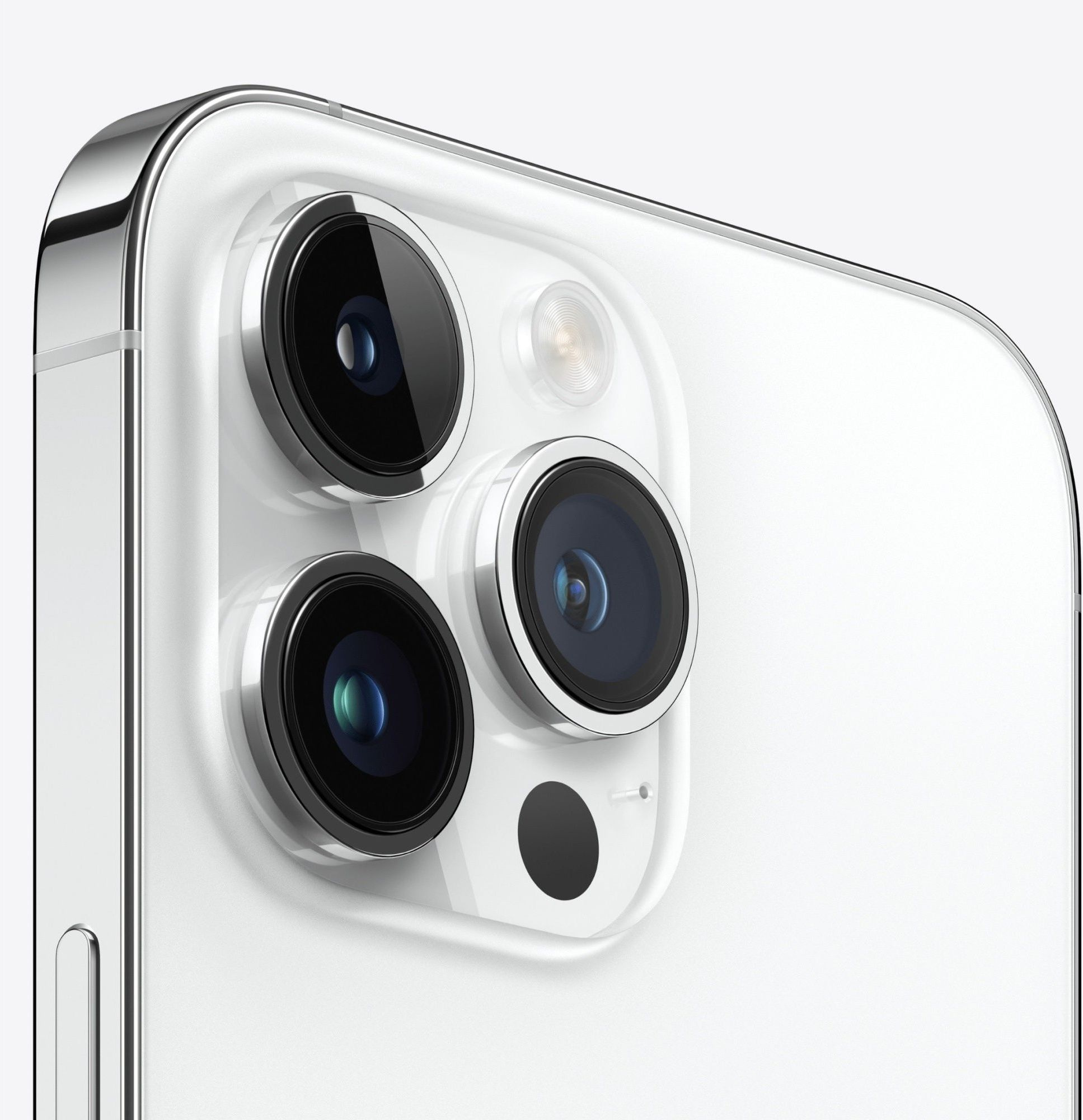 Смартфон Apple A2896 iPhone 14 Pro Max 128Gb 6Gb серебристый моноблок 3G 4G 2Sim 6.7" 1290x2796 iOS 16 48Mpix 802.11 a/b/g/n/ac/ax NFC GPS GSM900/1800 GSM1900 TouchSc Protect — фото 2