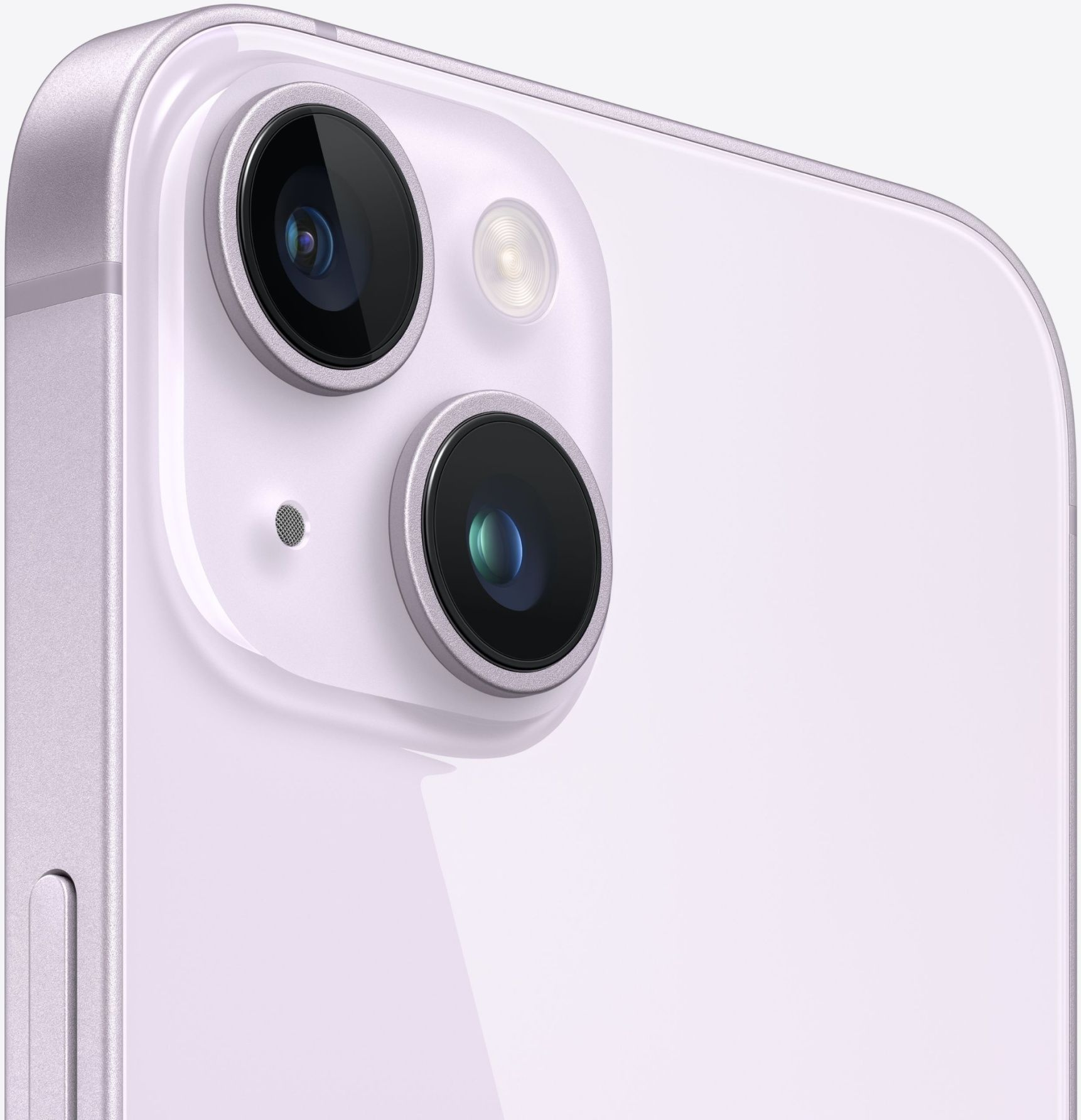 Смартфон Apple A2884 iPhone 14 256Gb 6Gb фиолетовый моноблок 3G 4G 2Sim 6.1" 1170x2532 iOS 16 12Mpix 802.11 a/b/g/n/ac/ax NFC GPS TouchSc Protect — фото 3