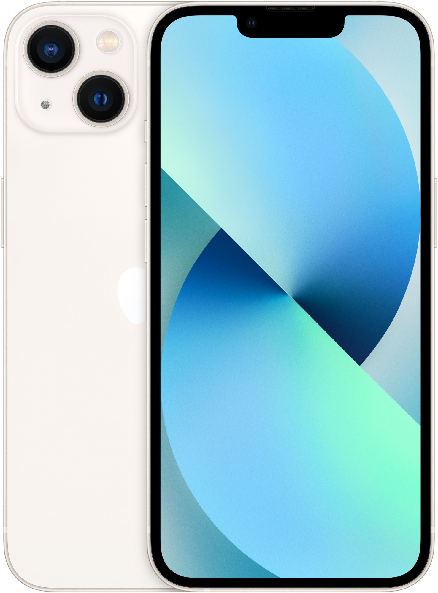 Смартфон Apple A2634 iPhone 13 128Gb 4Gb сияющая звезда моноблок 3G 4G 2Sim 6.1" 1170x2532 iOS 16 12Mpix 802.11 a/b/g/n/ac/ax NFC GPS GSM900/1800 GSM1900 TouchSc Protect