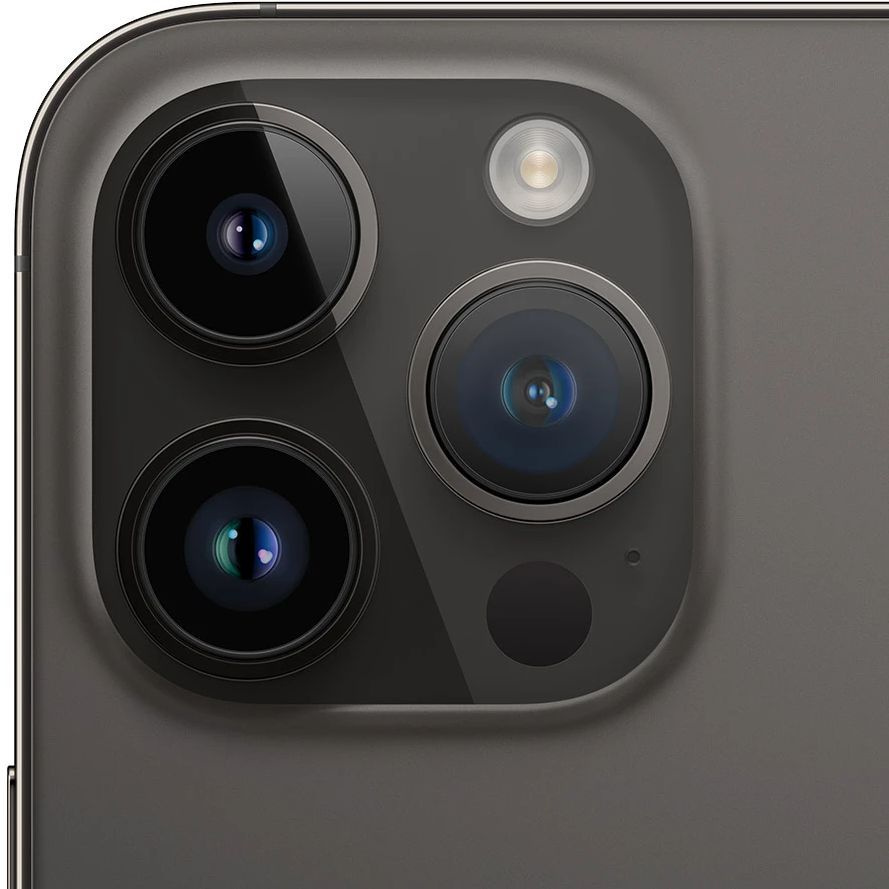 Смартфон Apple A2892 iPhone 14 Pro 128Gb 6Gb черный космос моноблок 3G 4G 2Sim 6.1" 1179x2556 iOS 16 48Mpix 802.11 a/b/g/n/ac/ax NFC GPS GSM900/1800 GSM1900 TouchSc Protect — фото 4