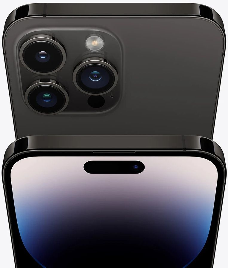 Смартфон Apple A2892 iPhone 14 Pro 256Gb 6Gb черный космос моноблок 3G 4G 2Sim 6.1" 1179x2556 iOS 16 48Mpix 802.11 a/b/g/n/ac/ax NFC GPS GSM900/1800 GSM1900 TouchSc Protect — фото 5