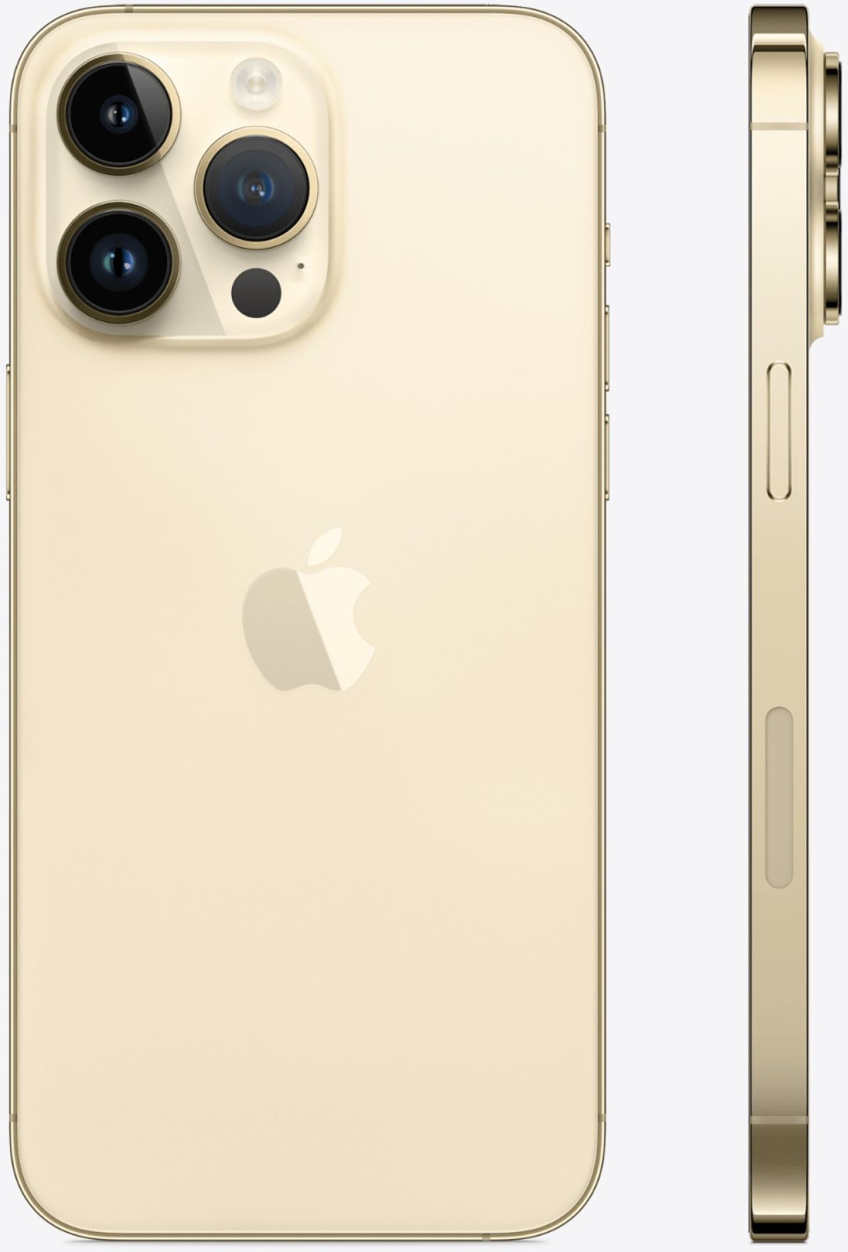 Смартфон Apple A2896 iPhone 14 Pro Max 512Gb 6Gb золотой моноблок 3G 4G 2Sim 6.7" 1290x2796 iOS 16 48Mpix 802.11 a/b/g/n/ac/ax NFC GPS GSM900/1800 GSM1900 TouchSc Protect — фото 2