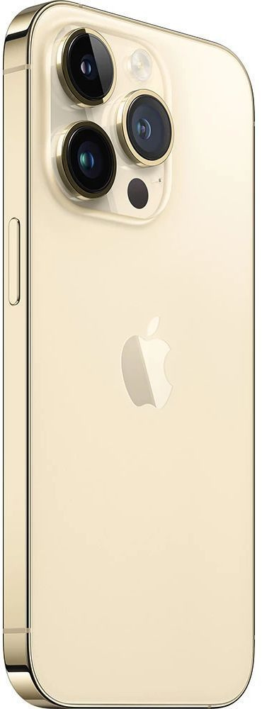Смартфон Apple A2889 iPhone 14 Pro 512Gb 6Gb золотой моноблок 3G 4G 1Sim 6.1" 1179x2556 iOS 16 48Mpix 802.11 a/b/g/n/ac/ax NFC GPS GSM900/1800 GSM1900 TouchSc Protect — фото 3