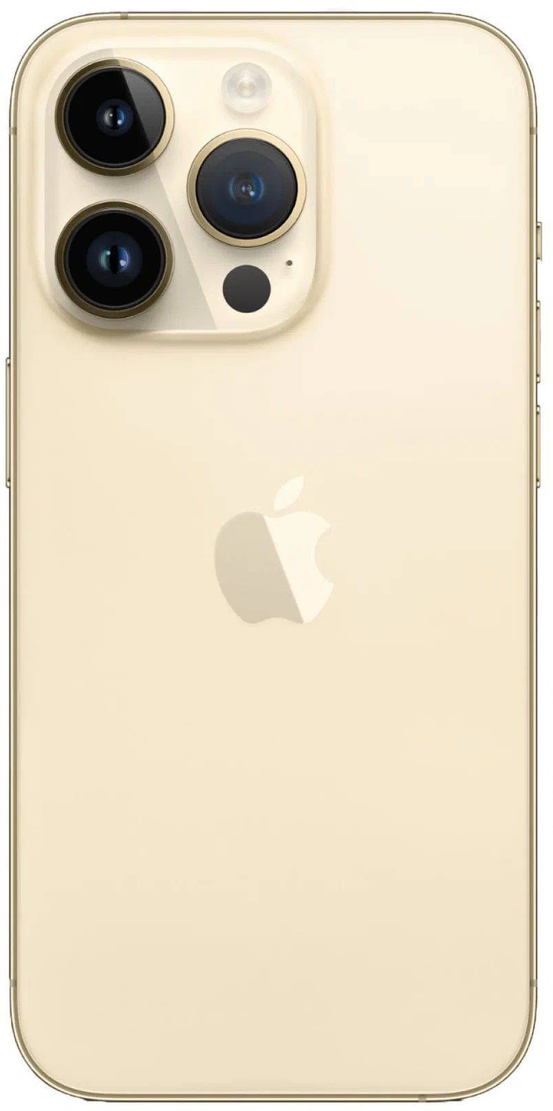 Смартфон Apple A2892 iPhone 14 Pro 128Gb 6Gb золотой моноблок 3G 4G 2Sim 6.1" 1179x2556 iOS 16 48Mpix 802.11 a/b/g/n/ac/ax NFC GPS GSM900/1800 GSM1900 TouchSc Protect — фото 3