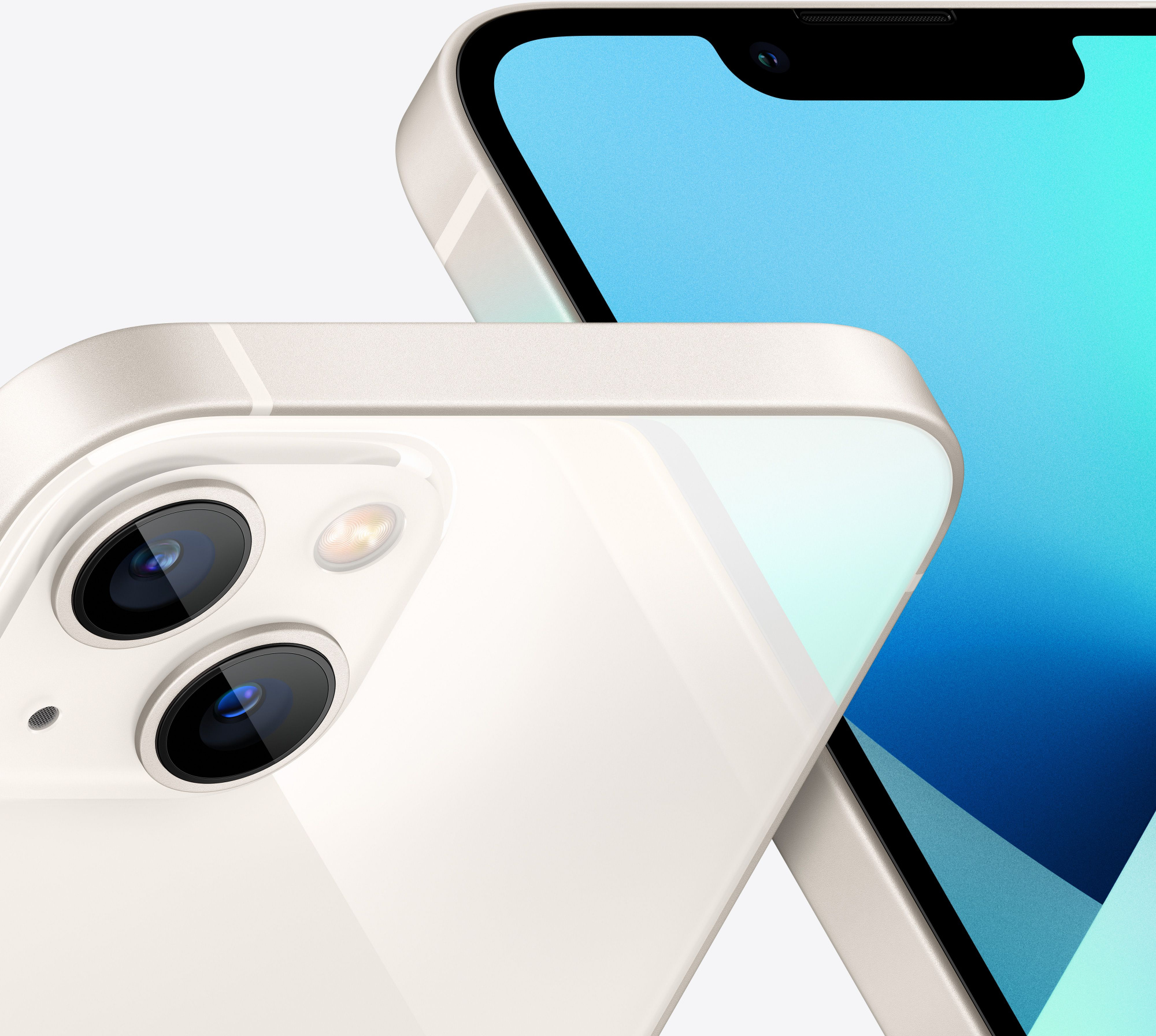 Смартфон Apple A2633 iPhone 13 128Gb 4Gb сияющая звезда моноблок 3G 4G 1Sim 6.1" 1170x2532 iOS 16 12Mpix 802.11 a/b/g/n/ac/ax NFC GPS GSM900/1800 GSM1900 TouchSc Protect — фото 4