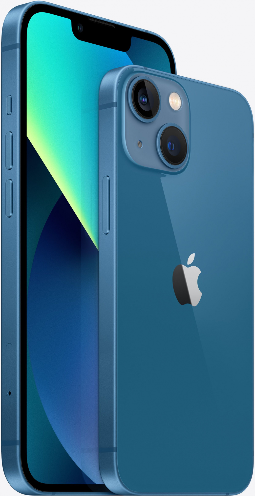Смартфон Apple A2633 iPhone 13 128Gb 4Gb синий моноблок 3G 4G 1Sim 6.1" 1170x2532 iOS 16 12Mpix 802.11 a/b/g/n/ac/ax NFC GPS GSM900/1800 GSM1900 TouchSc Protect — фото 3