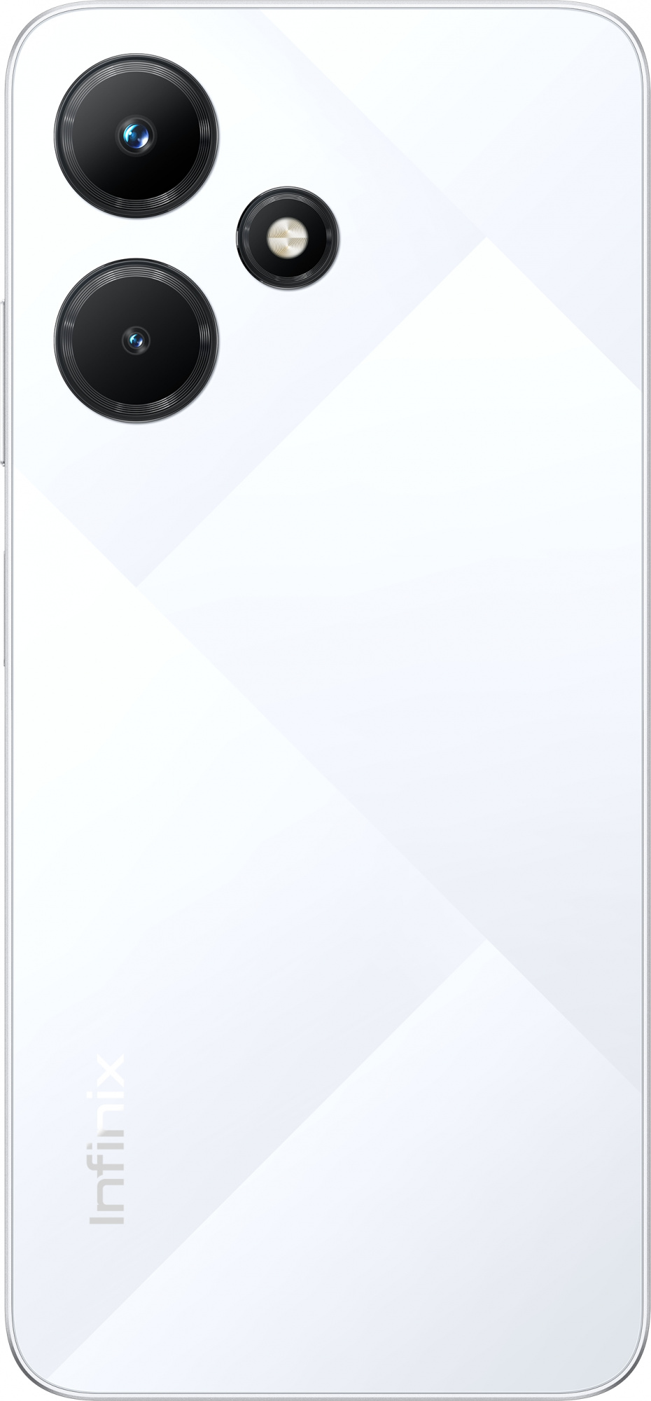 Смартфон Infinix X669D Hot 30i 128Gb 8Gb белый моноблок 3G 4G 2Sim 6.56" 720x1612 Android 12 13Mpix 802.11 a/b/g/n/ac NFC GPS GSM900/1800 GSM1900 TouchSc FM microSD max1024Gb — фото 2