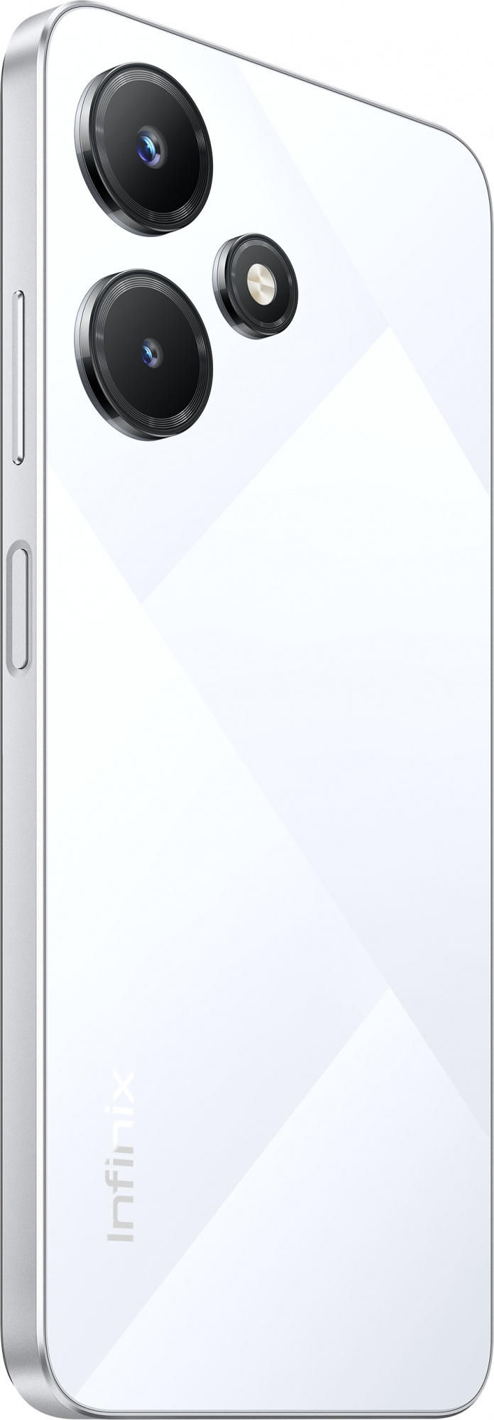 Смартфон Infinix X669D Hot 30i 128Gb 8Gb белый моноблок 3G 4G 2Sim 6.56" 720x1612 Android 12 13Mpix 802.11 a/b/g/n/ac NFC GPS GSM900/1800 GSM1900 TouchSc FM microSD max1024Gb — фото 3