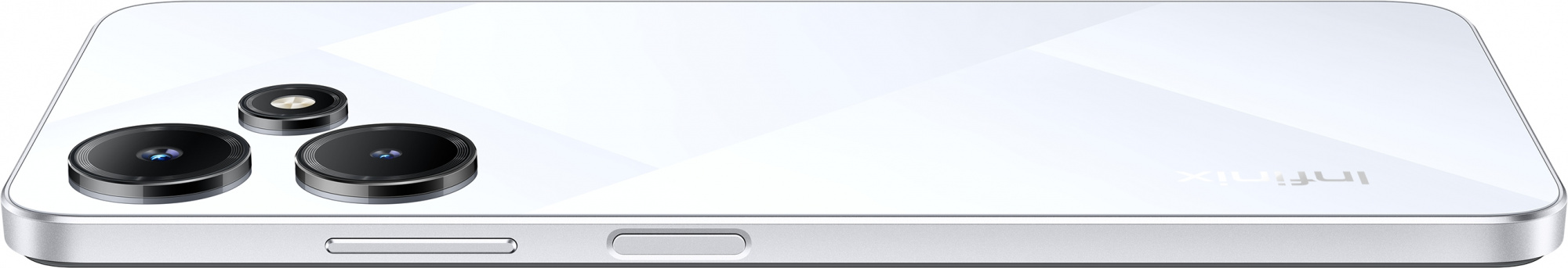 Смартфон Infinix X669D Hot 30i 128Gb 8Gb белый моноблок 3G 4G 2Sim 6.56" 720x1612 Android 12 13Mpix 802.11 a/b/g/n/ac NFC GPS GSM900/1800 GSM1900 TouchSc FM microSD max1024Gb — фото 5