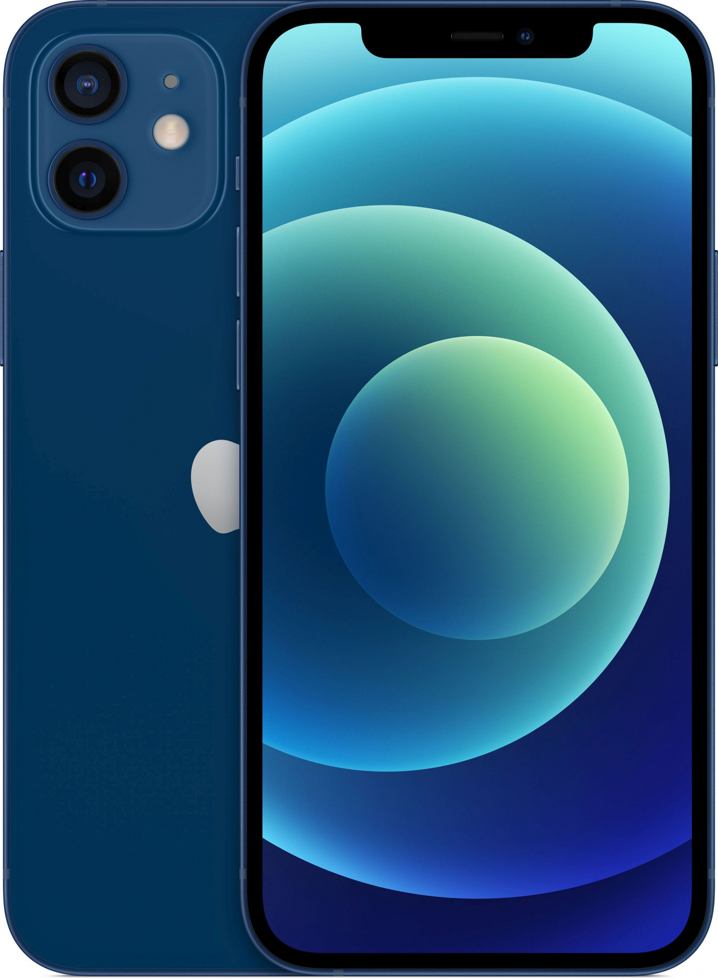 Смартфон Apple A2403 iPhone 12 128Gb 4Gb синий моноблок 3G 4G 1Sim 6.1" 1170x2532 iOS 15 12Mpix 802.11 a/b/g/n/ac/ax NFC GPS GSM900/1800 GSM1900 TouchSc Protect