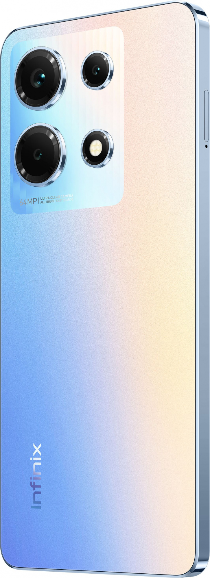 Смартфон Infinix X6833B Note 30 256Gb 8Gb голубой моноблок 3G 4G 2Sim 6.78" 1080x2460 Android 13 64Mpix 802.11 a/b/g/n/ac NFC GPS GSM900/1800 GSM1900 TouchSc FM microSD max2048Gb — фото 2