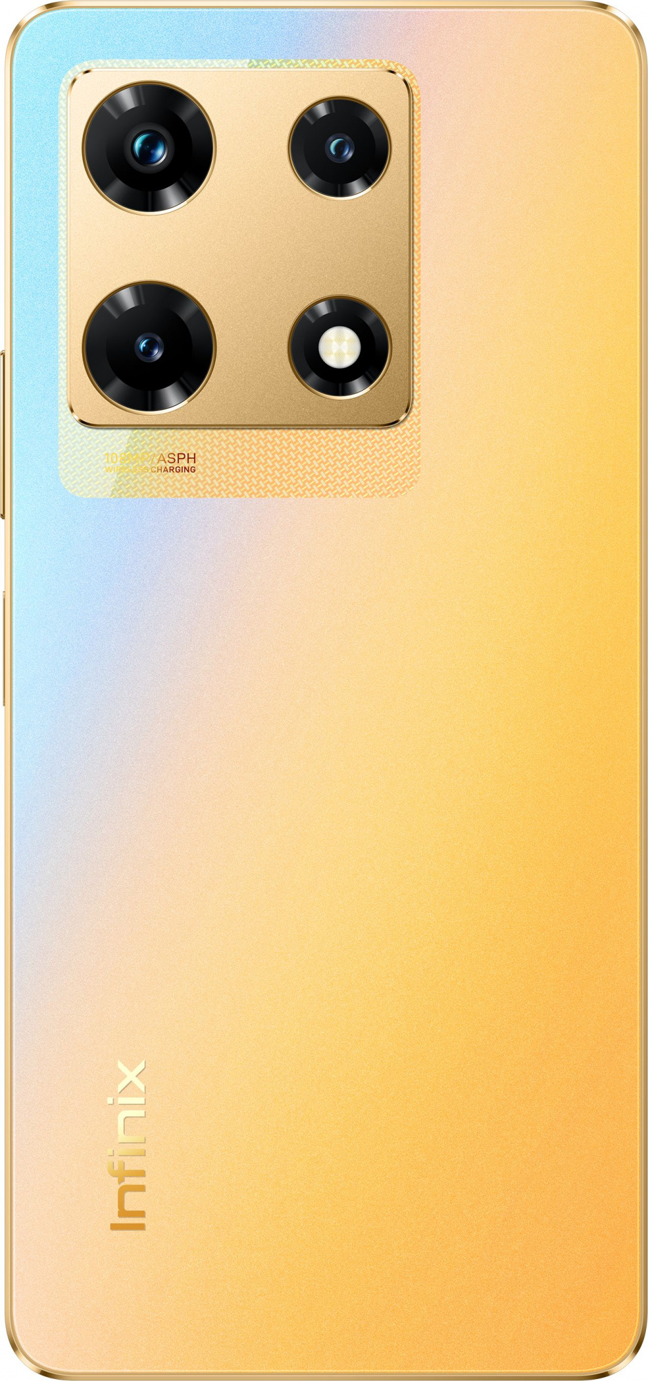 Смартфон Infinix X678B Note 30 Pro 256Gb 8Gb золотой моноблок 3G 4G 2Sim 6.67" 1080x2400 Android 13 108Mpix 802.11 a/b/g/n/ac NFC GPS GSM900/1800 GSM1900 TouchSc FM microSD max2048Gb — фото 7